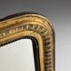 Miroir doré Louis Philippe du 19ème siècle