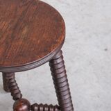 Oak side table