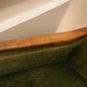 Lot of 2 armrests 50s/60s teak club chairs