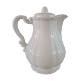 Ivory coffee maker from Sarreguemines