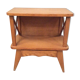 1950s wooden bedside table