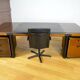 Énorme Bureau de Direction Édition Faram Italy Vintage 1980