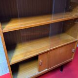 Vintage display cabinet bookcase