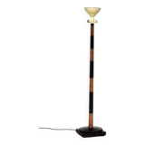 1920 Rationalist Rope wood Italian design Floor Lamp