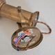 Brass articulated wall lamp – steampunk spirit -