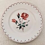 Set of 5 Vintage Badonviller Deep Plates