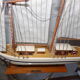 Wooden boat model Belle Poule