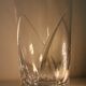 Suite de 3 verres à orangeade en cristal taillé Sevres