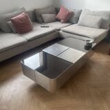 Vintage 70s bar coffee table