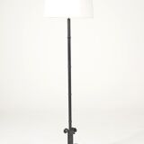 Wrought iron floor lamp 1950s.