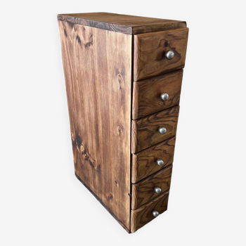 “Column” cabinet with 6 drawers