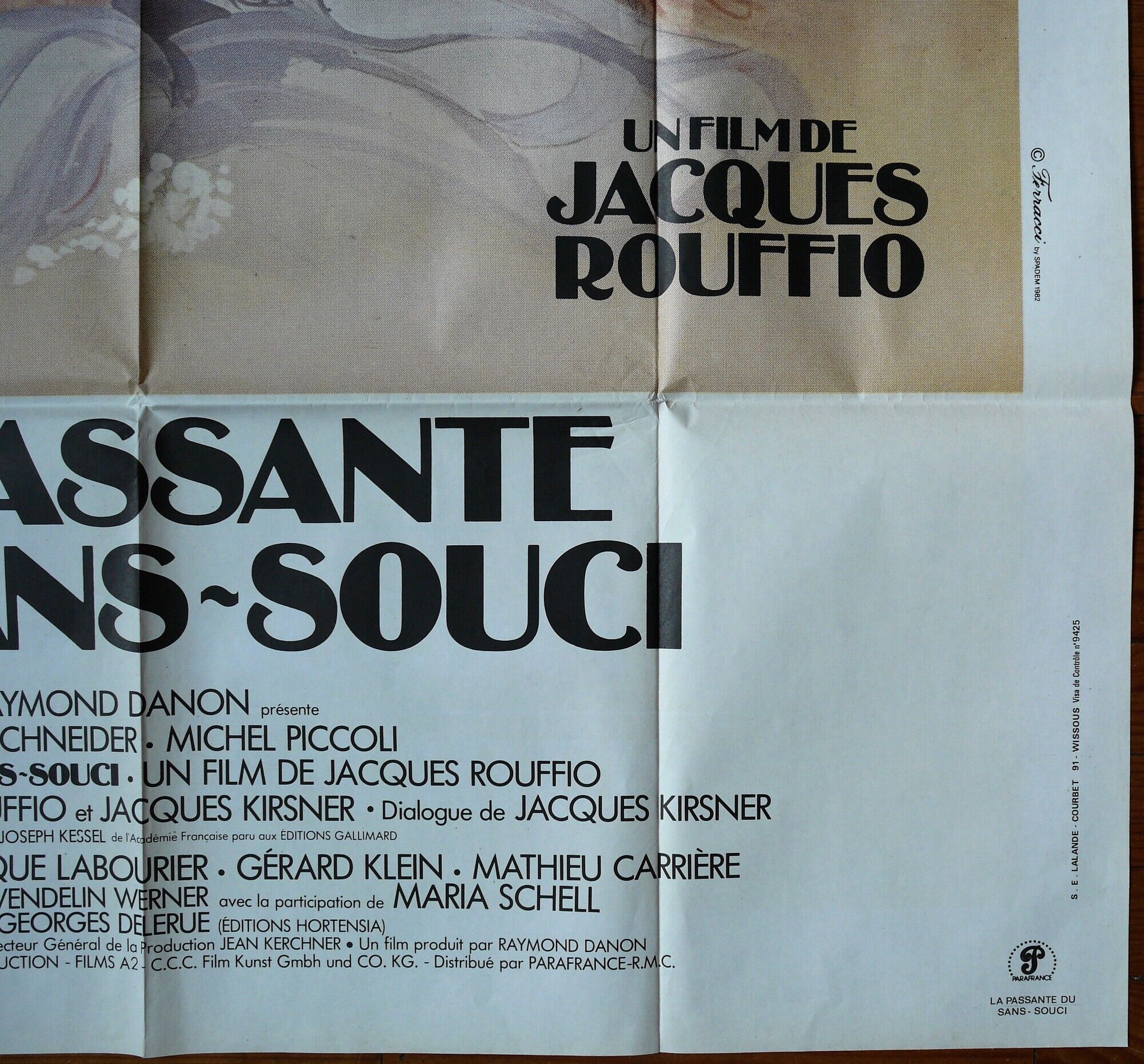 Movie poster - La passante du sans-souci - Romy Schneider, Michel Piccoli
