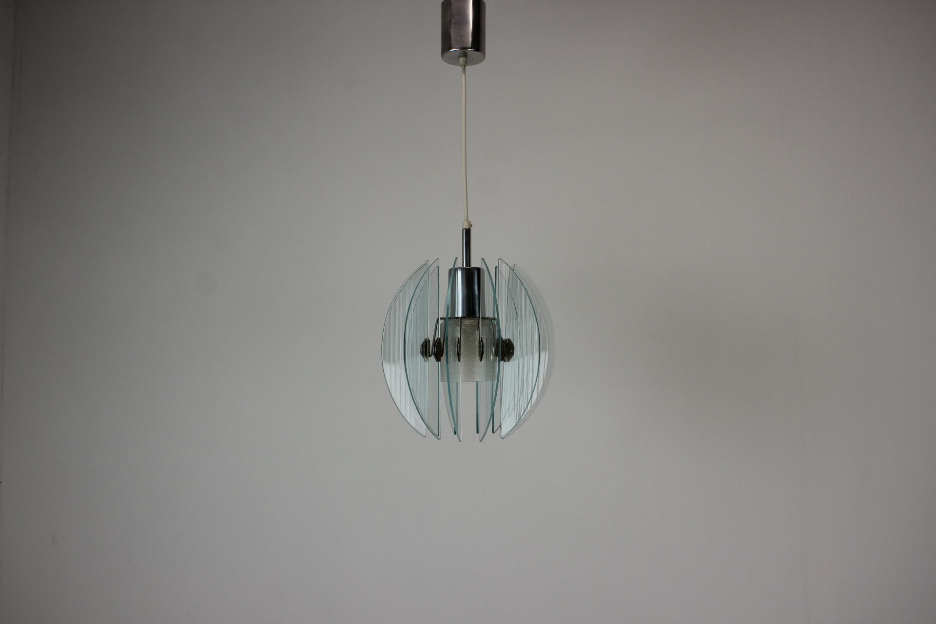 Suspension en verre, années 1960