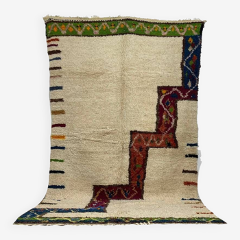 Handmade Moroccan Berber rug 258 X 150 CM