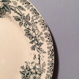 Trio of plates green tones