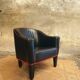 Fauteuil design vintage Wittmann par Hoffmann