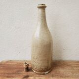 Old large stoneware bottle
