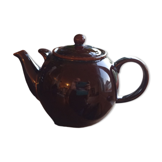Vintage ceramic ball teapot