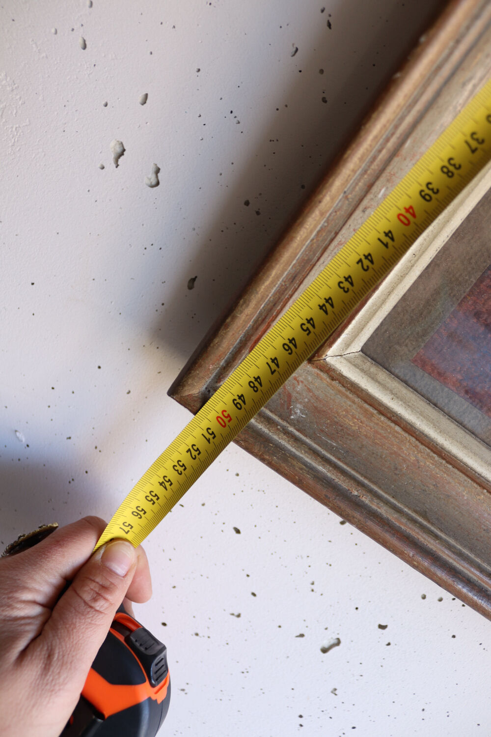 Framed watercolour of roses, signed.