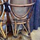 Chaises bistrot rotin