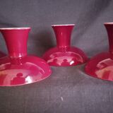Set of 4 foot cups in Sèvres ceramic