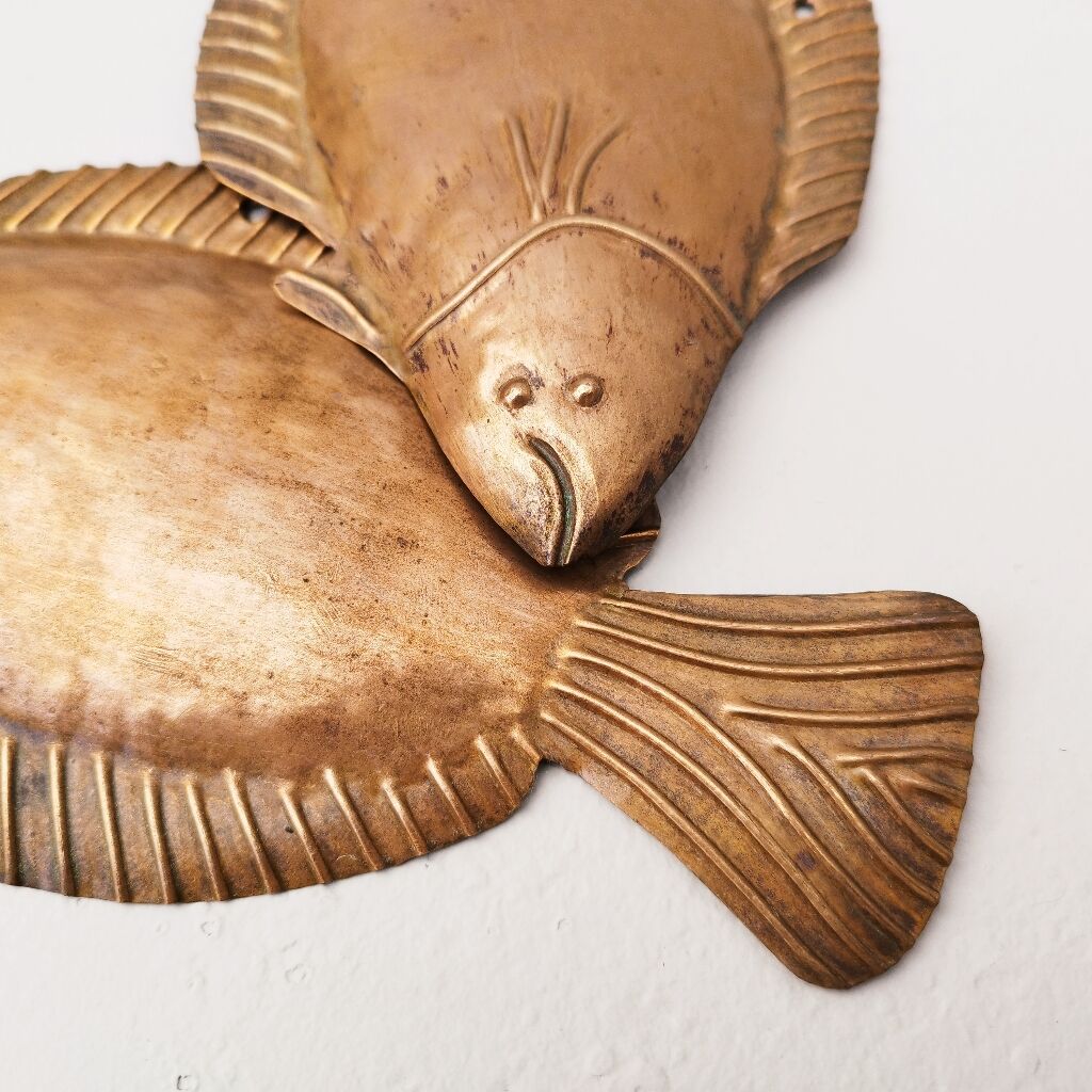 Venetian fish copper vintage decoration