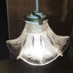 Retro glass walking lamp