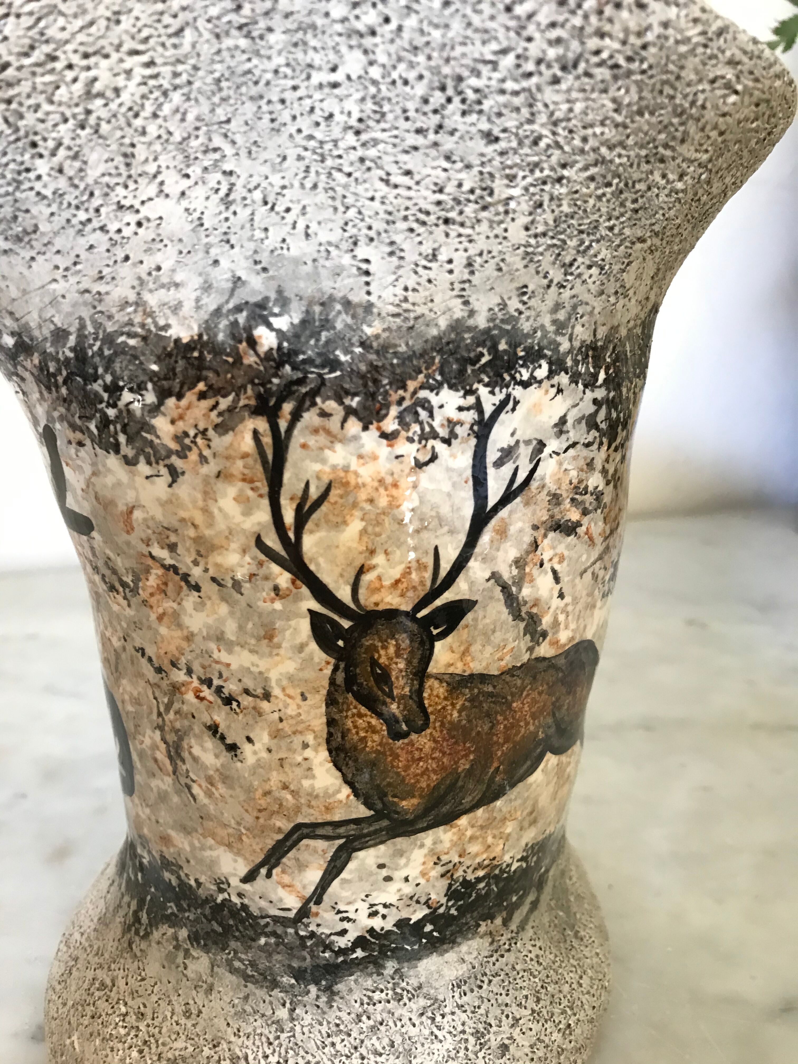 Pitcher Vallauris Rock Art