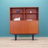 Teak bookcase, Scandinavian design, 1960s, designer: Bertil Fridhagen, prod