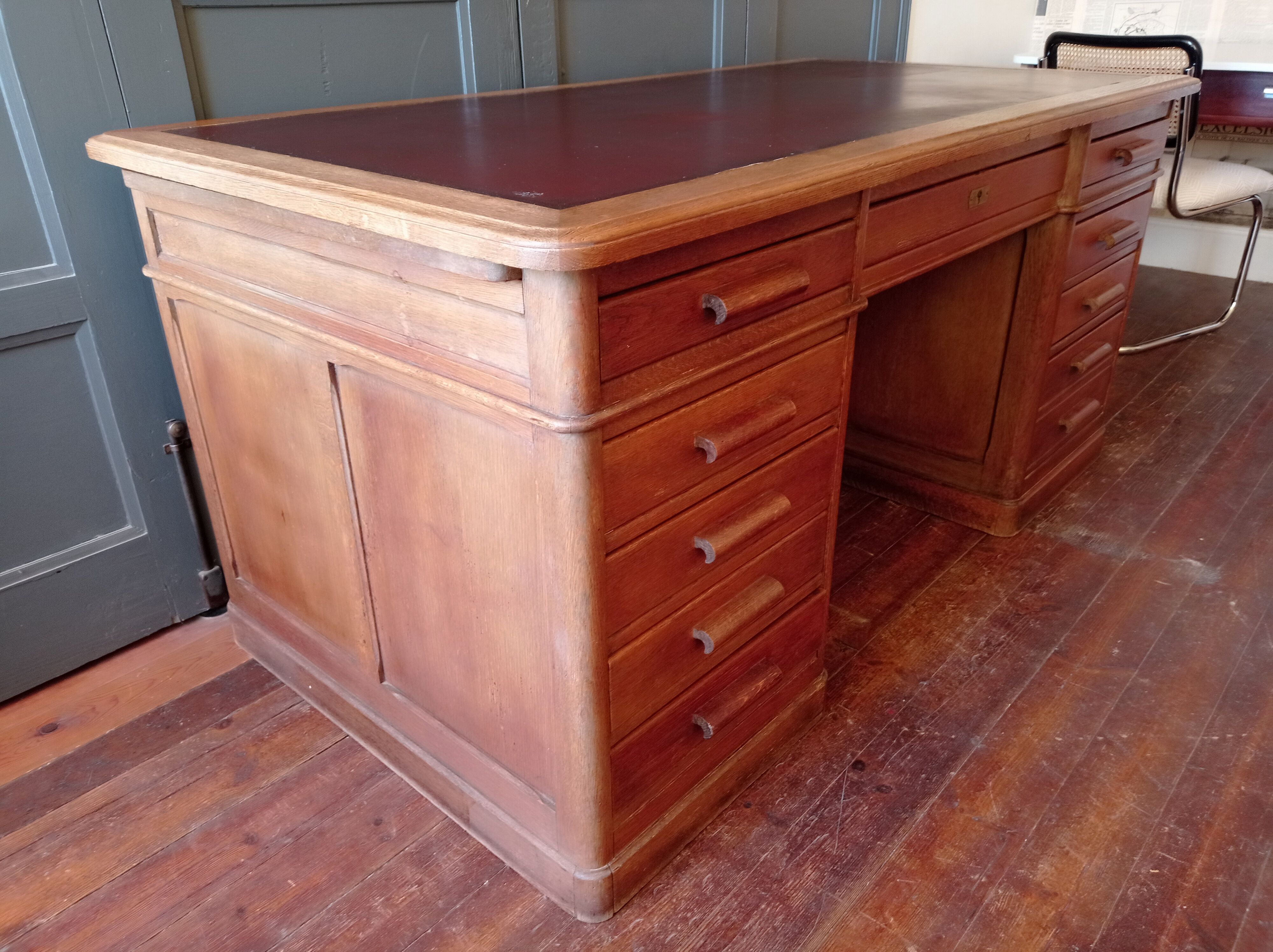 Oak desk