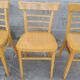 Set de quatre chaises bistrot Baumann
