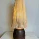 Ceramic And Sisal Table Lamp By Agne Aronsson, Sweden, 1960S