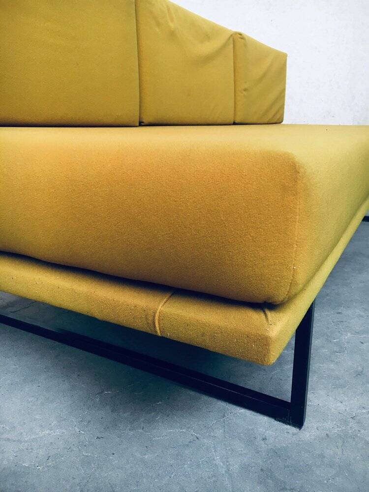 Mid-Century Dutch 3-Seater Sofa Daybed, 1960s