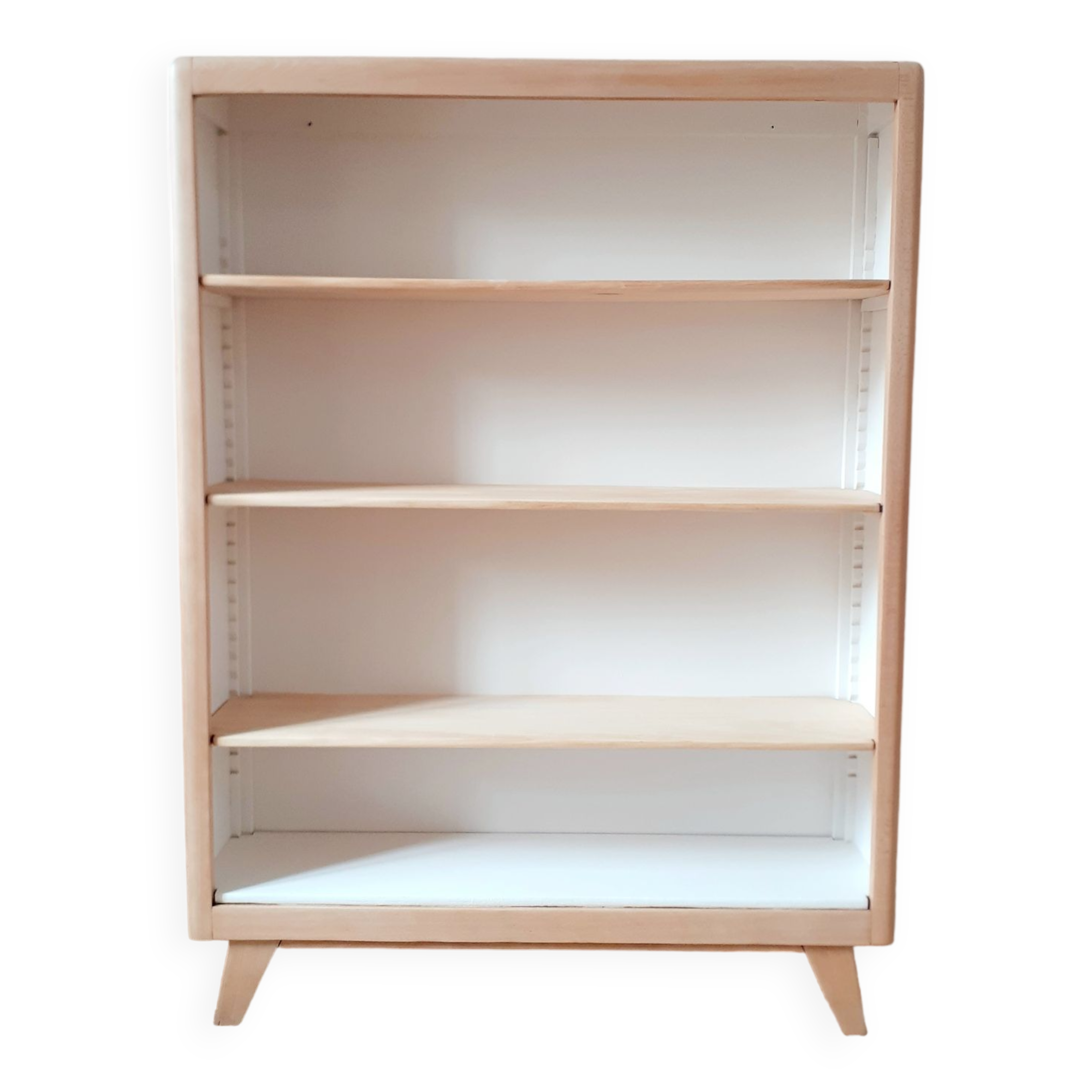 Vintage bookcase shelf 50s