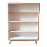 Vintage bookcase shelf 50s