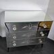 Venetian mirrored commode with 3 drawers