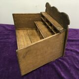 Shelf antique wooden grocery store