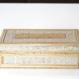 Bamboo jute box, 60s