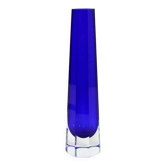 Veb kunstglas wasungen glass vase, germany 1970