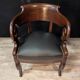 Fauteuil Empire en acajou