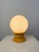 Yellow and white glass table lamp Temde Leuchten type 1