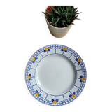 Large Ribeauville presentation plate from Sarreguemines