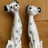 Vintage ceramic Dalmatian dogs