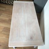 Table basse esprit shabby
