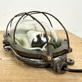 Industrial Cast Iron Wall Light, 1960s