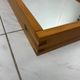 Miroir scandinave vintage en bois de pin
