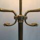 Brass floor lamp from the Jansen house.