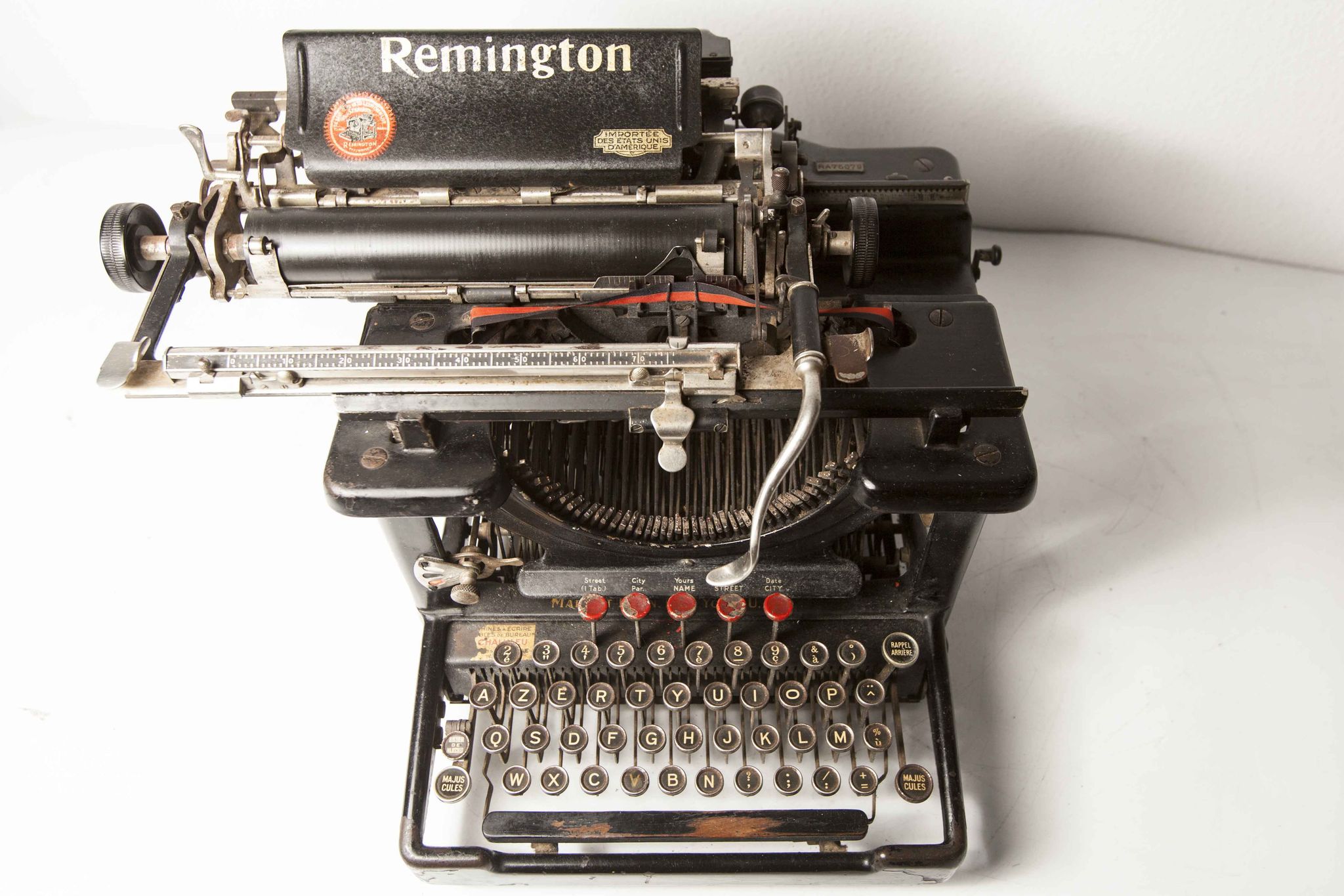 Remington standard typewriter N°10 of 1909 #RA75079 functional