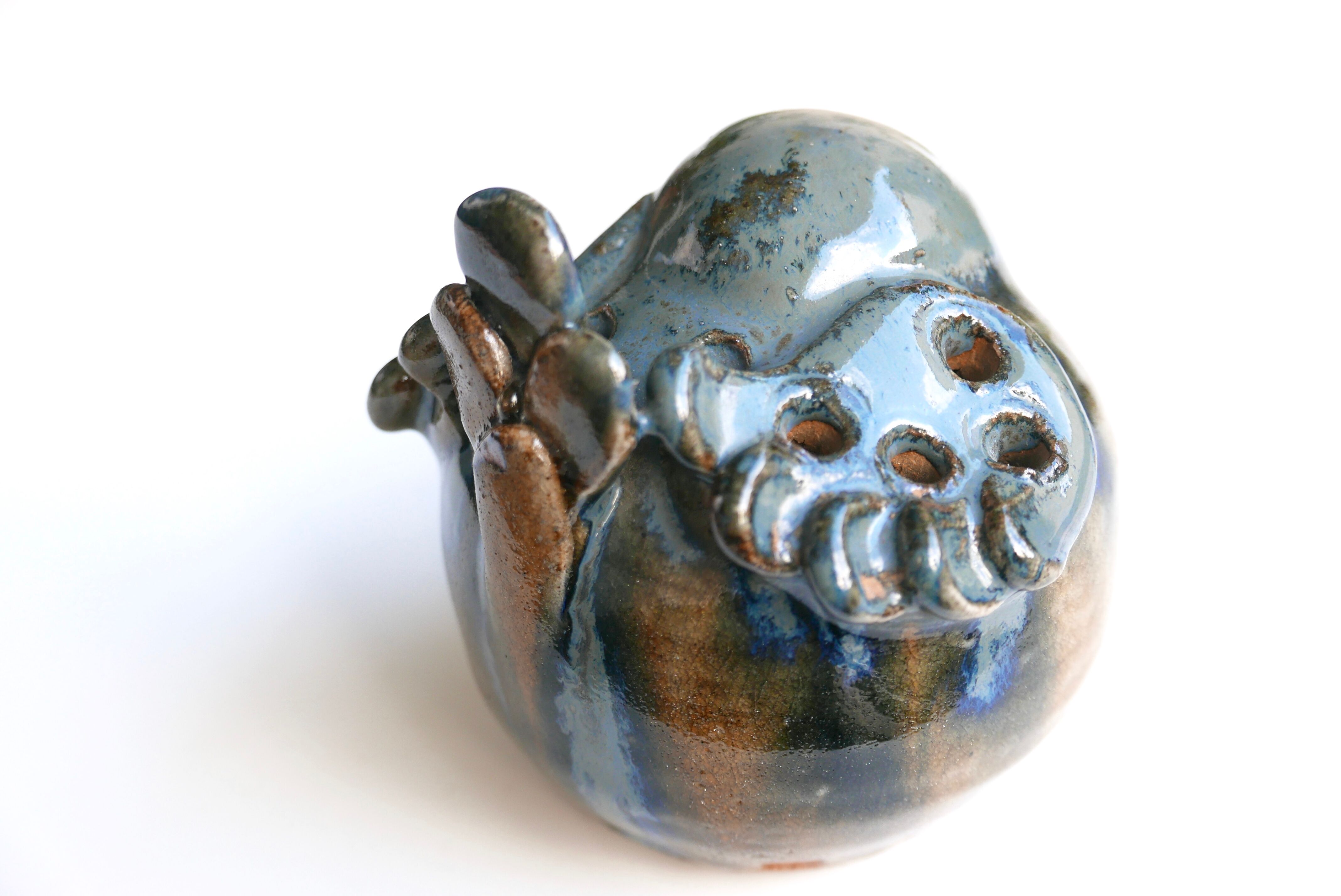 Vase flowers Bird in Gardelle sandstone, 70s