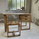 Architect's desk and stool from the 70s